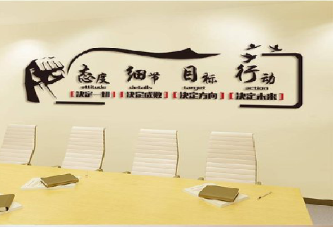  天柱企业文化墙主要展示什么？