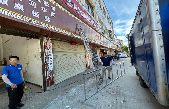  天柱装招牌的时候要注意什么？