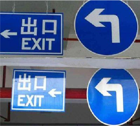  天柱在日常生活中如何区分标识与标牌？