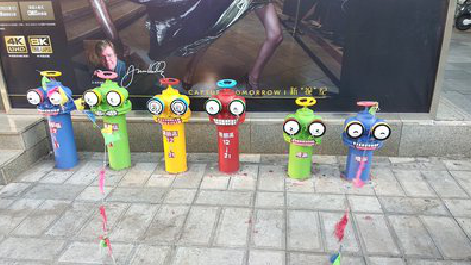  天柱商业区彩绘