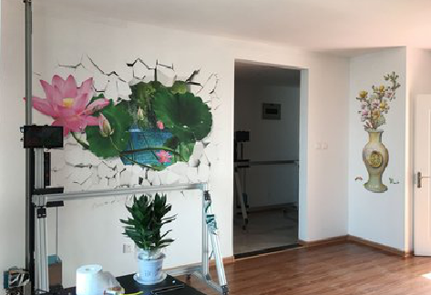  天柱墙体彩绘相比墙纸的优势。