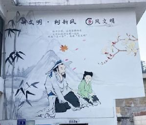  天柱分享几个墙绘保养知识。